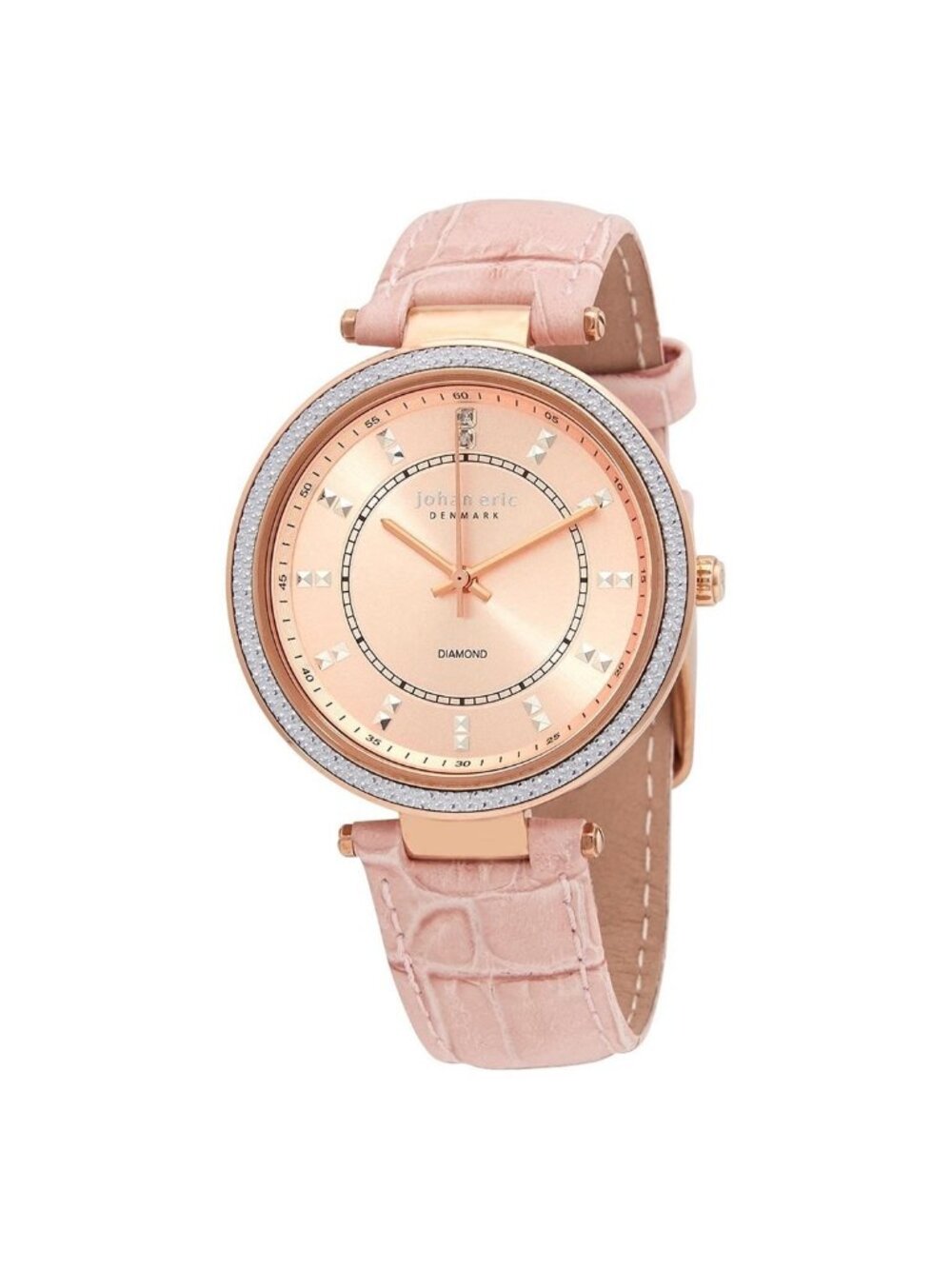 NWT Johan Eric Ballrup Pink Dial Ladies Watch